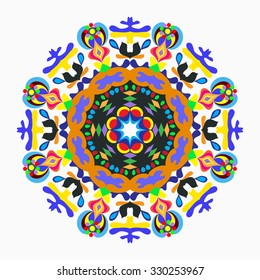 Mandala. Vintage decorative elements