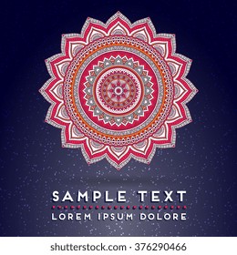 Mandala. Vintage decorative elements