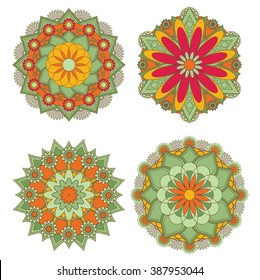 Mandala. Vintage decorative elements.