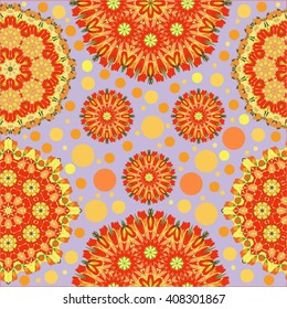 Mandala. Vintage decorative elements.