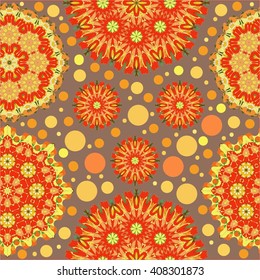 Mandala. Vintage decorative elements.