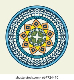 Mandala Vintage decorative elements
