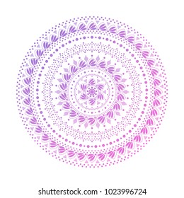 Mandala. Vintage decorative elements. geometric background. Islam, Arabic, Indian, ottoman motifs.