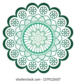 Mandala. Vintage decorative elements. Hand drawn background. Islam, Arabic, Indian, ottoman motifs