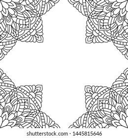 Mandala Vintage decorative elements. Hand drawn background. Islam, Arabic, Indian, ottoman motifs. Perfect for printing on fabric or paper.