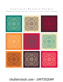 Mandala. Vintage decorative elements. Hand drawn background. Islam, Arabic, Indian ottoman motifs Vector illustration