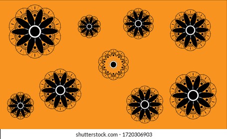 Mandala. Vintage decorative elements. Hand drawn background. Islam, Arabic, Indian, ottoman motifs.EPS10