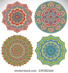 Mandala. Vintage decorative elements. Hand drawn background. Islam, Arabic, Indian, ottoman motifs. 