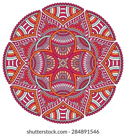 Mandala. Vintage decorative elements. Hand drawn background. Islam, Arabic, Indian, ottoman motifs.