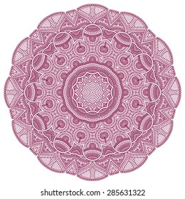 Mandala. Vintage decorative elements. Hand drawn background. Islam, Arabic, Indian, ottoman motifs.