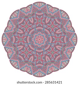 Mandala. Vintage decorative elements. Hand drawn background. Islam, Arabic, Indian, ottoman motifs.