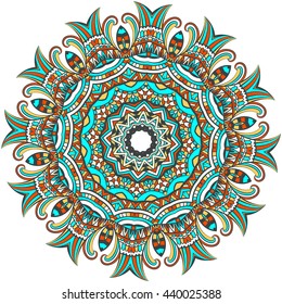 Mandala. Vintage decorative elements. Hand drawn background. Islam, Arabic, Indian, ottoman motifs.