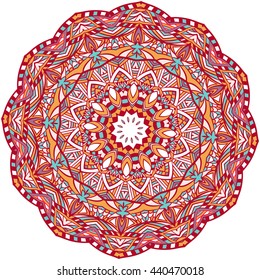 Mandala. Vintage decorative elements. Hand drawn background. Islam, Arabic, Indian, ottoman motifs.