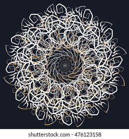 Mandala. Vintage decorative elements. Hand drawn background. Islam, Arabic, Indian, ottoman motifs.