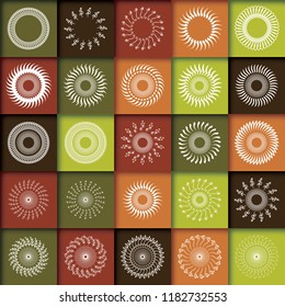 Mandala. Vintage decorative elements. Islam, Arabic, Indian motifs.