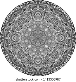 Mandala. Vintage decorative elements. Oriental pattern