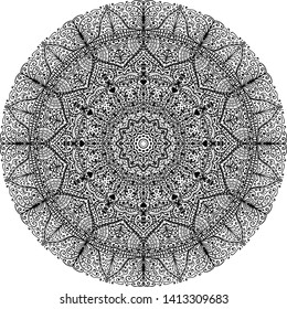 Mandala. Vintage decorative elements. Oriental pattern