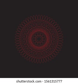 Mandala. Vintage decorative elements. Oriental pattern, vector illustration ottoman motifs