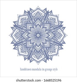 Mandala. Vintage decorative elements. Oriental pattern, vector illustration.