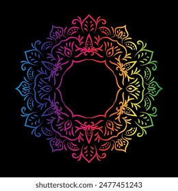 Mandala. Vintage decorative elements. Oriental pattern,illustration, ottoman motifs