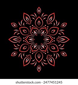 Mandala. Vintage decorative elements. Oriental pattern,illustration, ottoman motifs