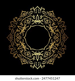 Mandala. Vintage decorative elements. Oriental pattern,illustration, ottoman motifs