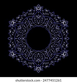 Mandala. Vintage decorative elements. Oriental pattern,illustration, ottoman motifs