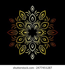 Mandala. Vintage decorative elements. Oriental pattern,illustration, ottoman motifs