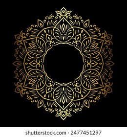 Mandala. Vintage decorative elements. Oriental pattern,illustration, ottoman motifs