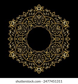 Mandala. Vintage decorative elements. Oriental pattern,illustration, ottoman motifs
