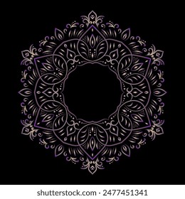 Mandala. Vintage decorative elements. Oriental pattern,illustration, ottoman motifs