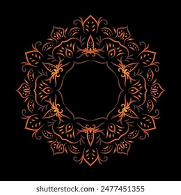 Mandala. Vintage decorative elements. Oriental pattern,illustration, ottoman motifs