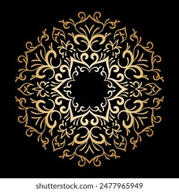 Mandala. Vintage decorative elements. Oriental pattern,illustration, ottoman motifs