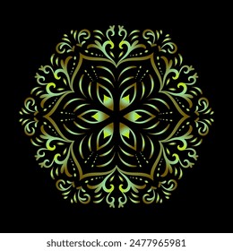 Mandala. Vintage decorative elements. Oriental pattern,illustration, ottoman motifs