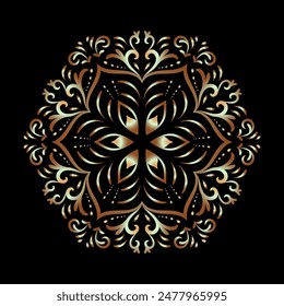 Mandala. Vintage decorative elements. Oriental pattern,illustration, ottoman motifs