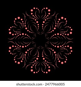 Mandala. Vintage decorative elements. Oriental pattern,illustration, ottoman motifs