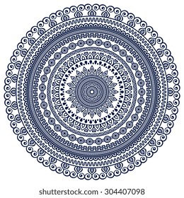 Mandala. Vintage dekorative Elemente. Orientalisches Muster, Vektorillustration.  Islam, arabisch, indisch, türkisch, pakistanisch, chinesisch, ottomanisch