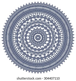 Mandala. Vintage decorative elements. Oriental pattern, vector illustration.  Islam, Arabic, Indian, turkish, pakistan, chinese, ottoman motifs