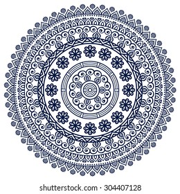 Mandala. Vintage decorative elements. Oriental pattern, vector illustration.  Islam, Arabic, Indian, turkish, pakistan, chinese, ottoman motifs