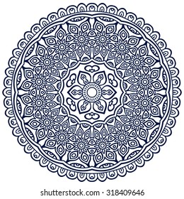 Mandala. Vintage decorative elements. Oriental pattern, vector illustration.  Islam, Arabic, Indian, turkish, pakistan, chinese, ottoman motifs