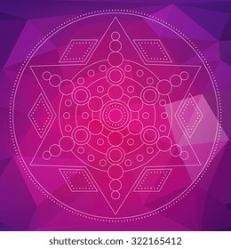 Mandala. Vintage decorative elements. Oriental pattern, vector illustration.  Islam, Arabic, Indian, turkish, pakistan, chinese, ottoman motifs
