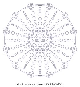 Mandala. Vintage decorative elements. Oriental pattern, vector illustration.  Islam, Arabic, Indian, turkish, pakistan, chinese, ottoman motifs