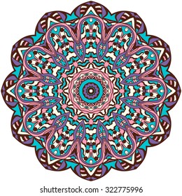 Mandala. Vintage decorative elements. Oriental pattern, vector illustration. Islam, Arabic, Indian, Turkish, Pakistan, Chinese, ottoman motifs
