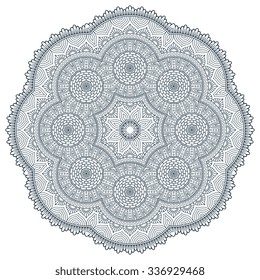 Mandala. Vintage decorative elements. Oriental pattern, vector illustration.  Islam, Arabic, Indian, turkish, pakistan, chinese, ottoman motifs