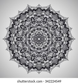 Mandala. Vintage decorative elements. Oriental pattern, vector illustration. Islam, Arabic, Indian, turkish, pakistan, chinese, ottoman motifs