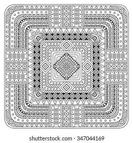 Mandala. Vintage decorative elements. Oriental pattern, vector illustration.  Islam, Arabic, Indian, turkish, pakistan, chinese, ottoman motifs