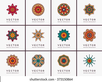Mandala. Vintage decorative elements. Oriental pattern, vector illustration.  Islam, Arabic, Indian, Turkish, Pakistan, Chinese, Ottoman motifs
