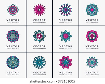Mandala. Vintage decorative elements. Oriental pattern, vector illustration.  Islam, Arabic, Indian, Turkish, Pakistan, Chinese, Ottoman motifs
