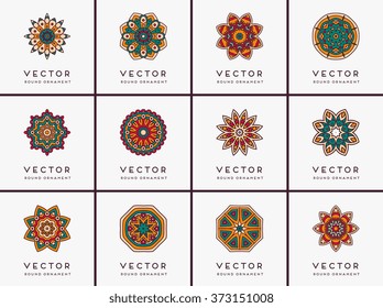 Mandala. Vintage decorative elements. Oriental pattern, vector illustration.  Islam, Arabic, Indian, Turkish, Pakistan, Chinese, Ottoman motifs