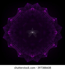 Mandala. Vintage decorative elements. Oriental pattern, vector illustration. Islam, Arabic, Indian, turkish, pakistan, chinese, ottoman motifs